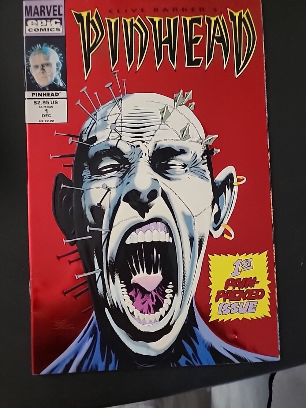 Pinhead Issue #1 Red Foil Cover Marvel Comics 1993